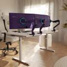 Arozzi Alzare Neo Gas Spring - monitor stand, Purple, 9 kg