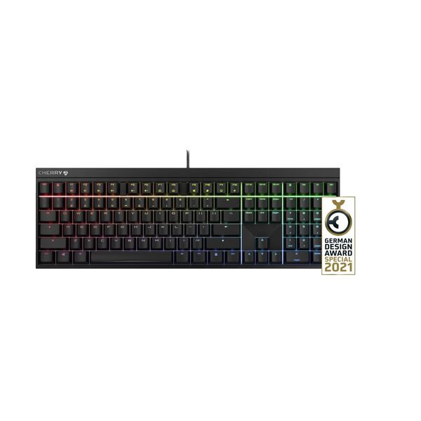 Cherry MX 2.0S RGB MX Red -pelinäppäimistö, musta