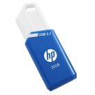 HP x755w USB 3.2 Gen 1 32 GB USB-minne, bl&aring;/vit