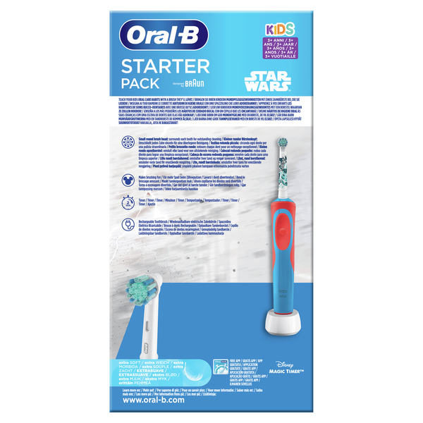 Oral-B Vitality Starter -s&auml;hk&ouml;hammasharja, Moniv&auml;rinen