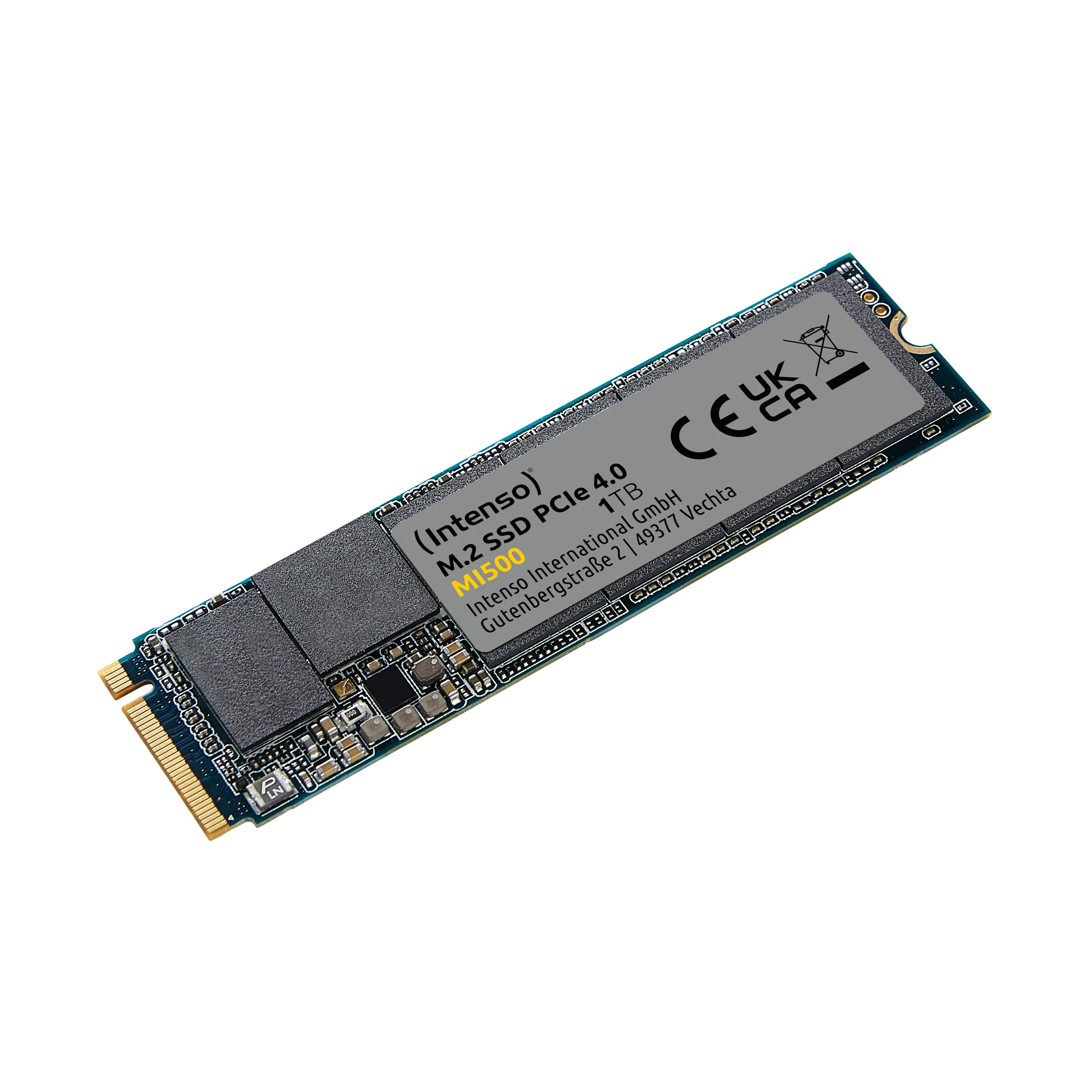 Intenso 3836460 1 Tt, PCIe 4.0, M.2 -SSD-levy