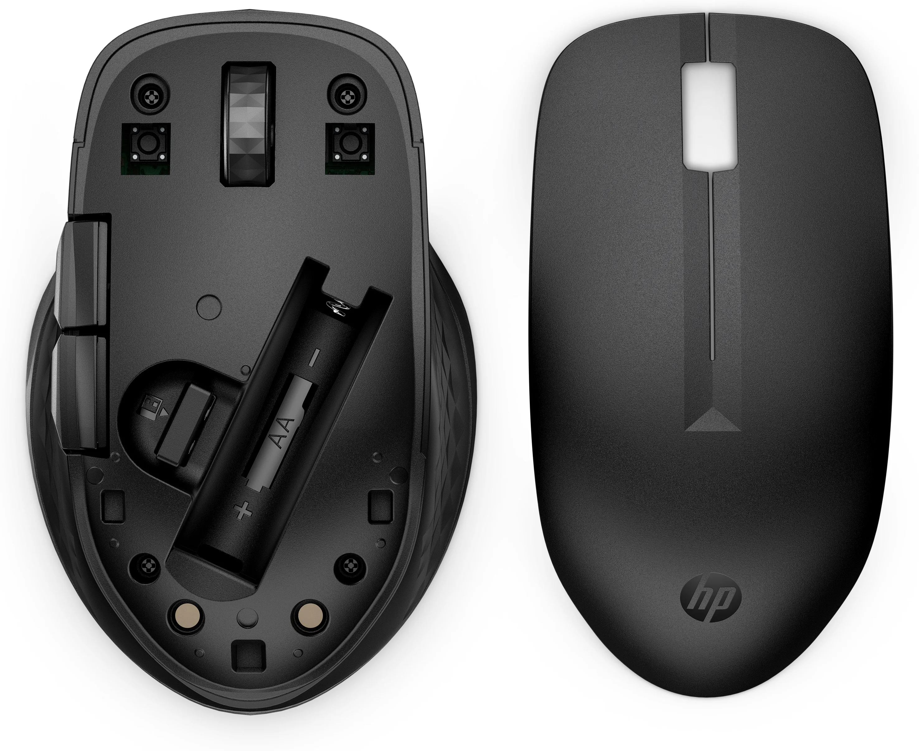 HP 435 Multi-Device Wireless Mouse, Black