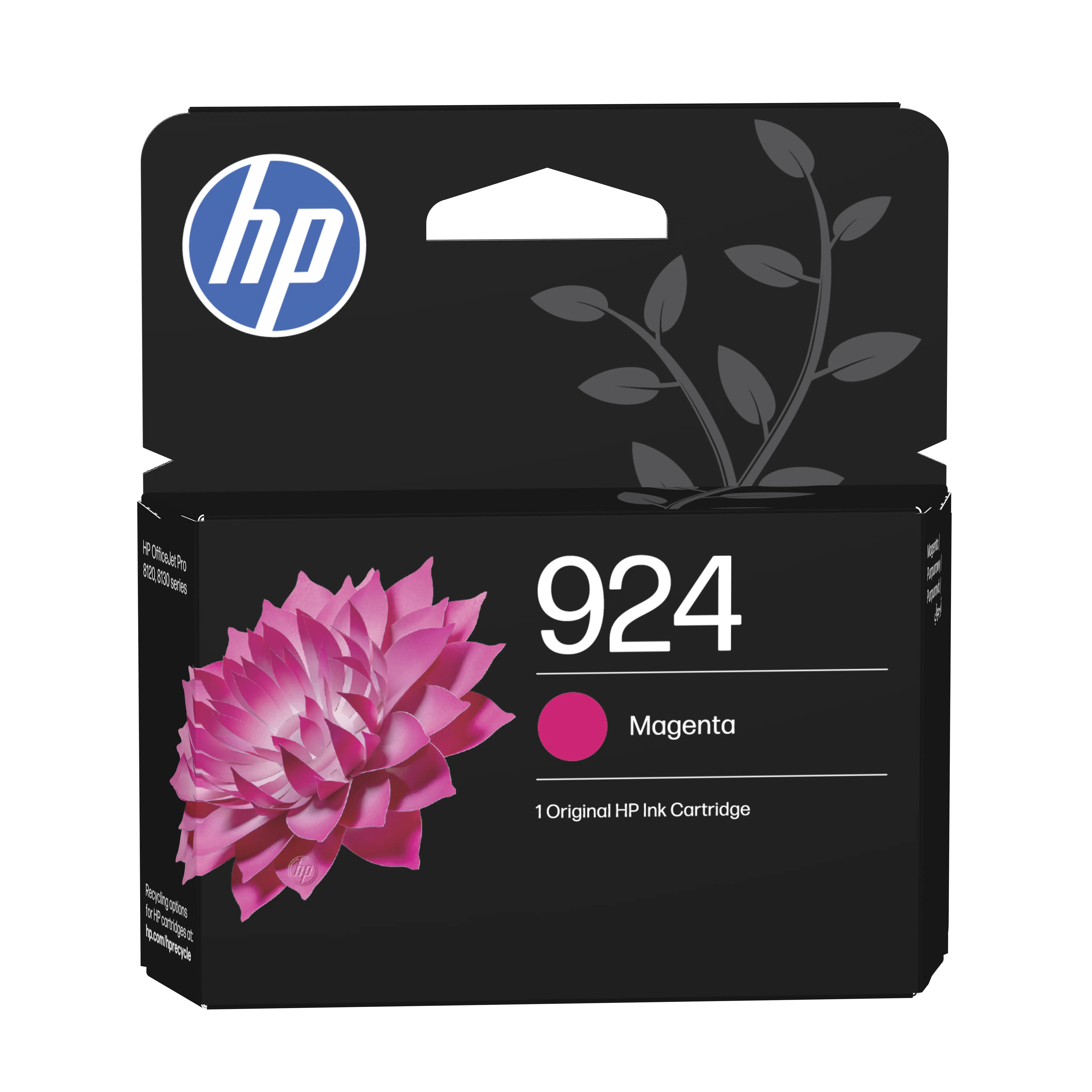 HP 924 -mustekasetti, 6 ml, magenta