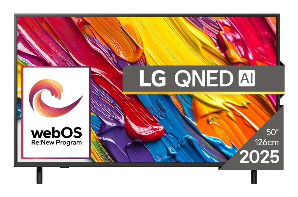 LG QNED84A3C 50" 4K WebOS TV, 60 Hz, HDR10