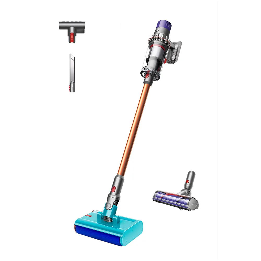 Dyson Cyclone V10 Submarine 2-in-1 Stick vacuum cleaner, Copper and Grey
