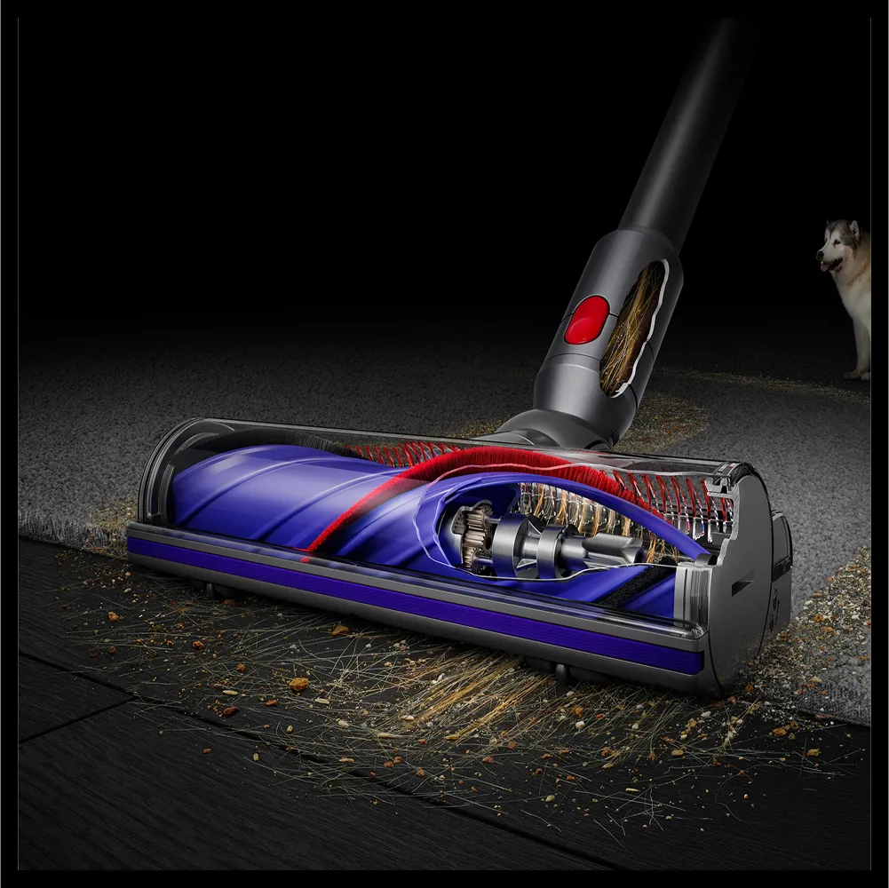 Dyson Cyclone V10 Submarine 2-in-1 Stick vacuum cleaner, Copper and Grey
