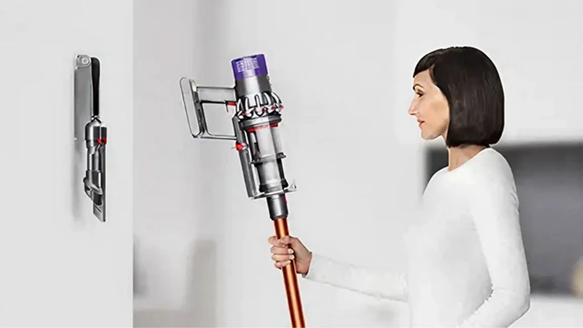 Dyson Cyclone V10 Submarine 2-in-1 Stick vacuum cleaner, Copper and Grey