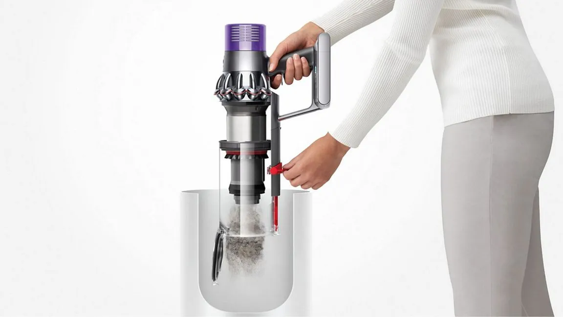 Dyson Cyclone V10 Submarine 2-in-1 Stick vacuum cleaner, Copper and Grey