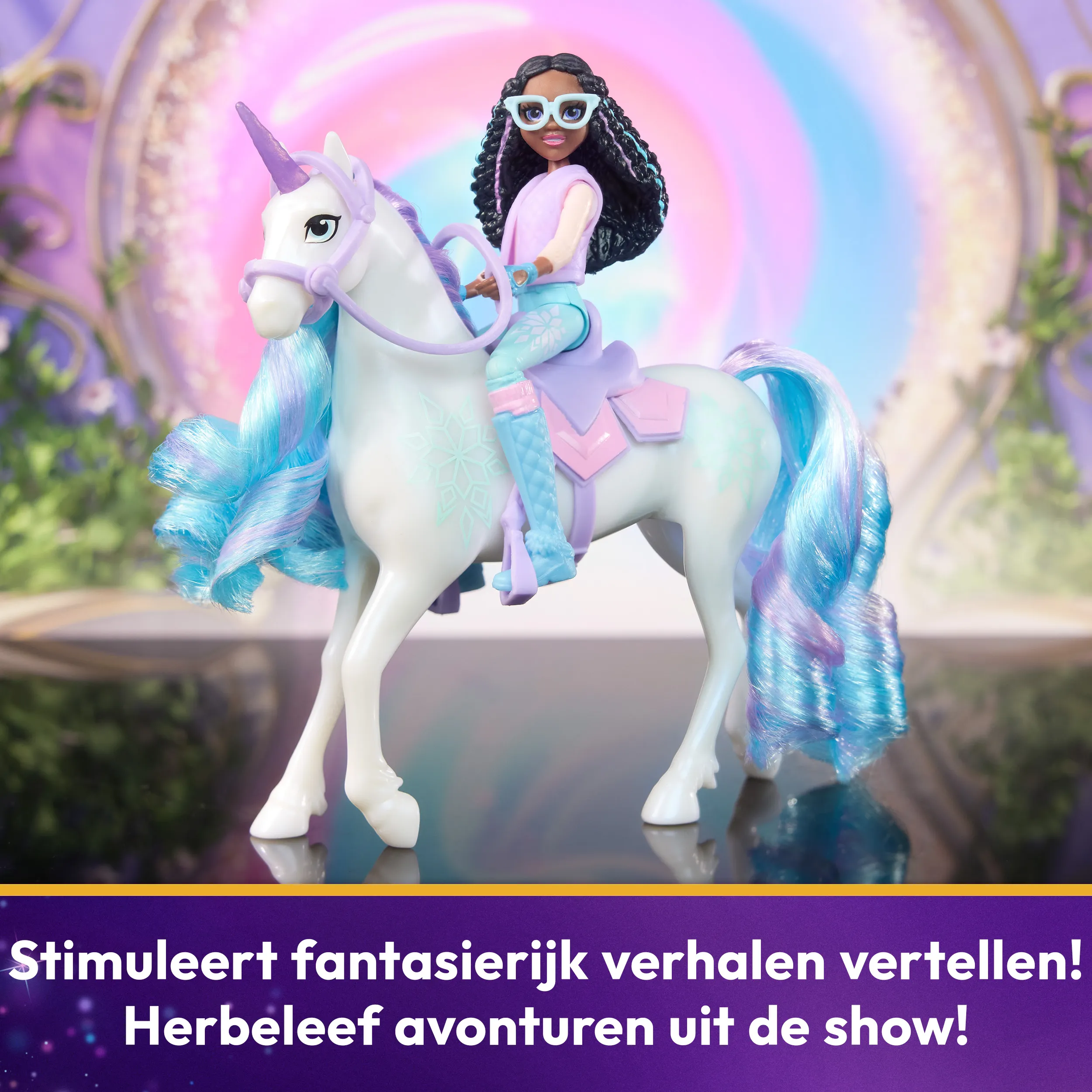 Spin Master Unicorn Academy - Layla and Unicorn Glacier Set, toy figure