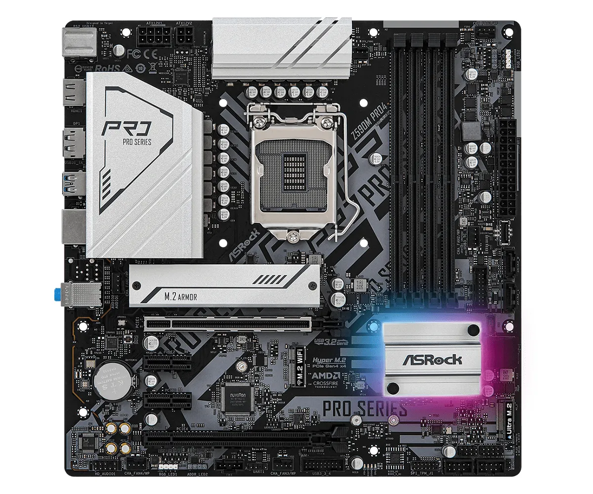 ASRock Z590M Pro4 mATX - motherboard