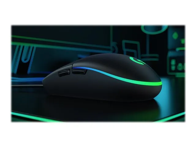 Logitech G203 Lightsync - gaming mouse, black