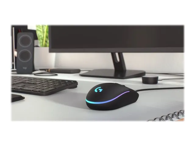 Logitech G203 Lightsync - gaming mouse, black
