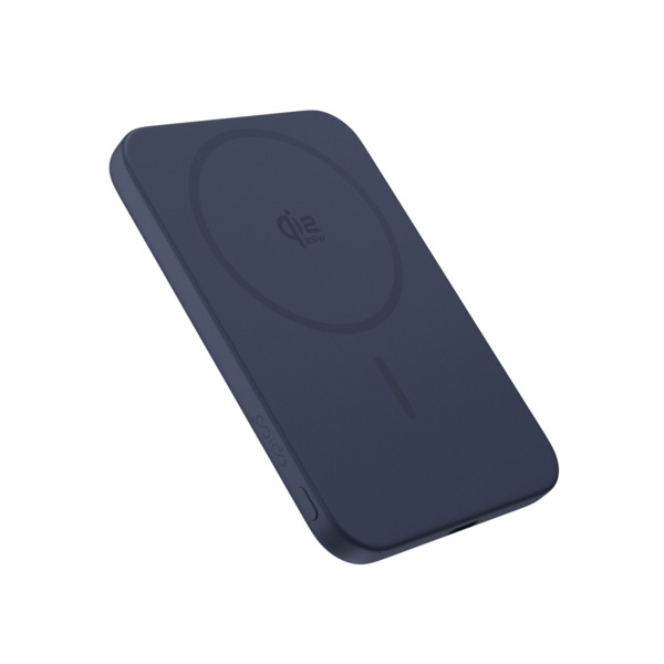 Epico UltraPack Qi2 25W Slim 5000mAh Alu Mag+ Wireless Power Bank EM55 | Deep Blue | MagSafe Compatible