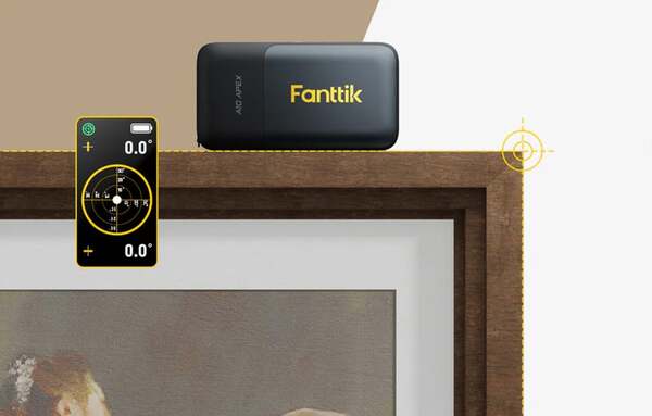 Fanttik A10 Apex 3-in-1 laseret&auml;isyysmittari, hopea ja musta