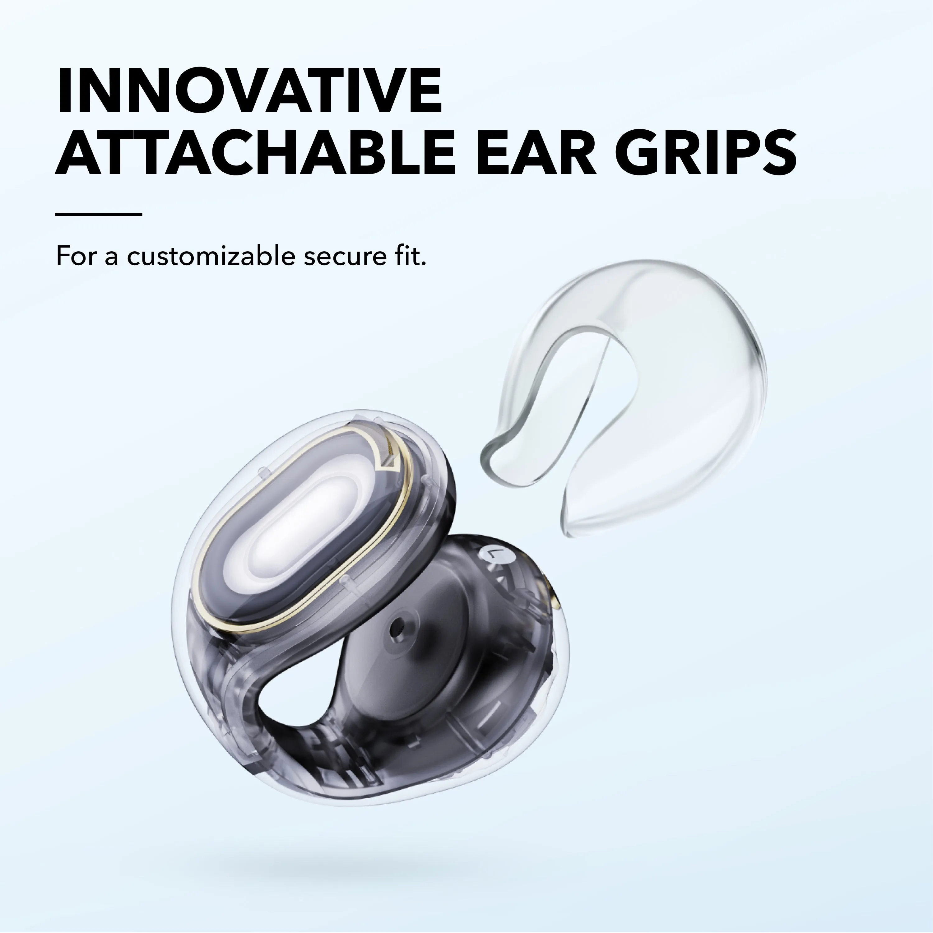 Anker Soundcore C30i - tr&aring;dl&ouml;s in-ear h&ouml;rlurar, Svart
