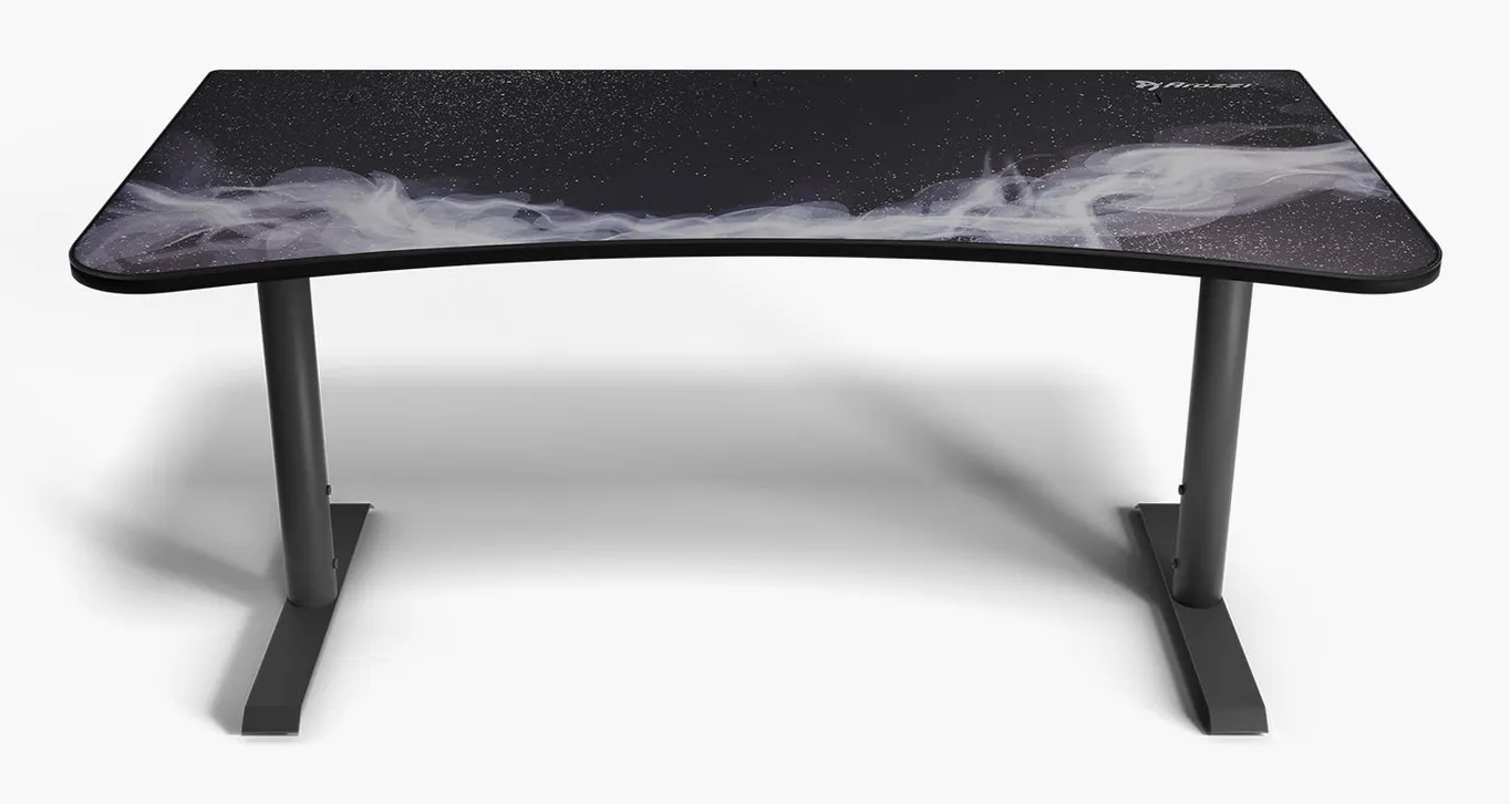 Arozzi Arena Gaming Desk - Gunmetal - Galaxy