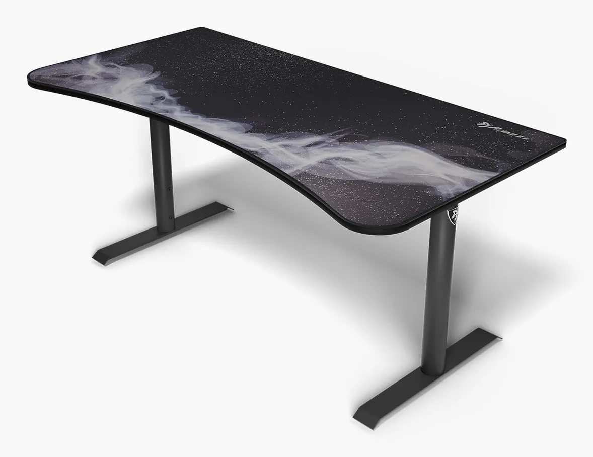Arozzi Arena Gaming Desk - Gunmetal - Galaxy