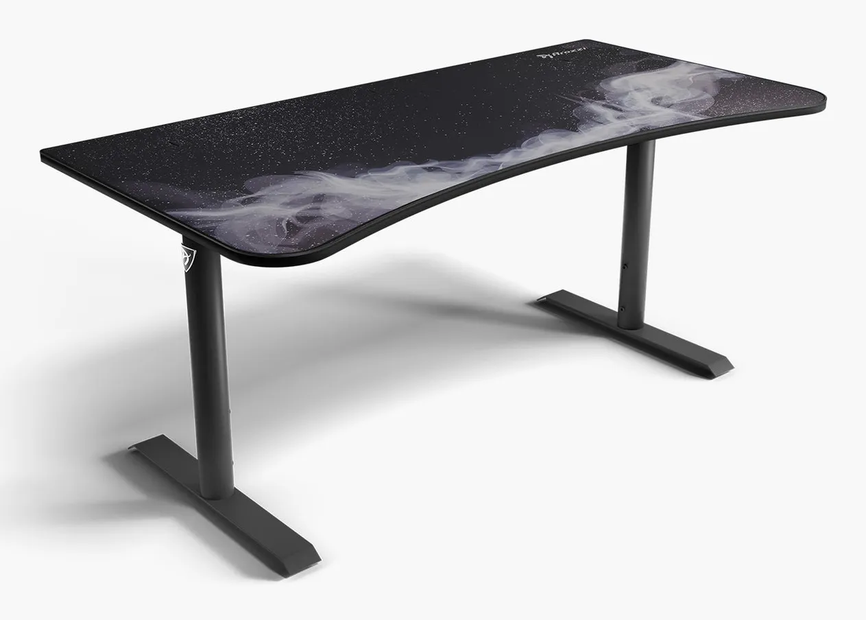 Arozzi Arena Gaming Desk - Gunmetal - Galaxy