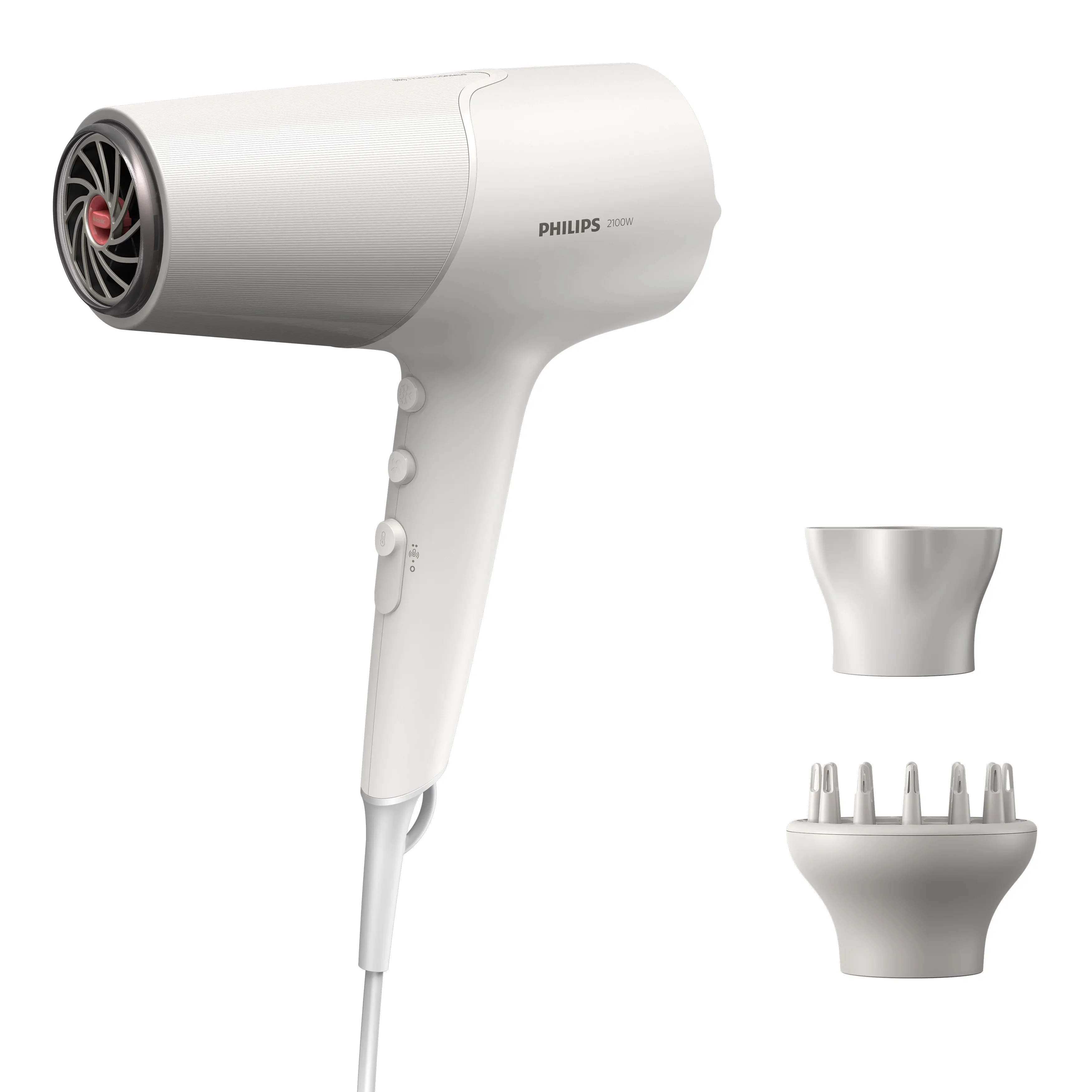 Philips 5000 Series BHD501/20 2100W Hair Dryer, White