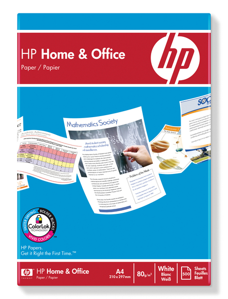 HP 5 x HOME &amp; OFFICE PAPER A4