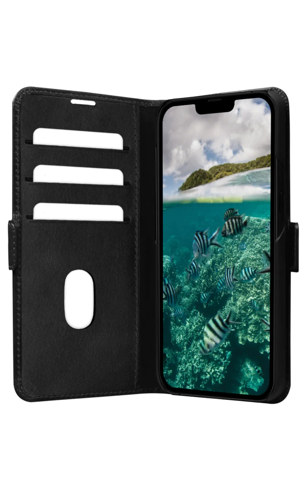 Dbramante1928 Copenhagen Slim, iPhone 14 Pro Max - Wallet Case, Black