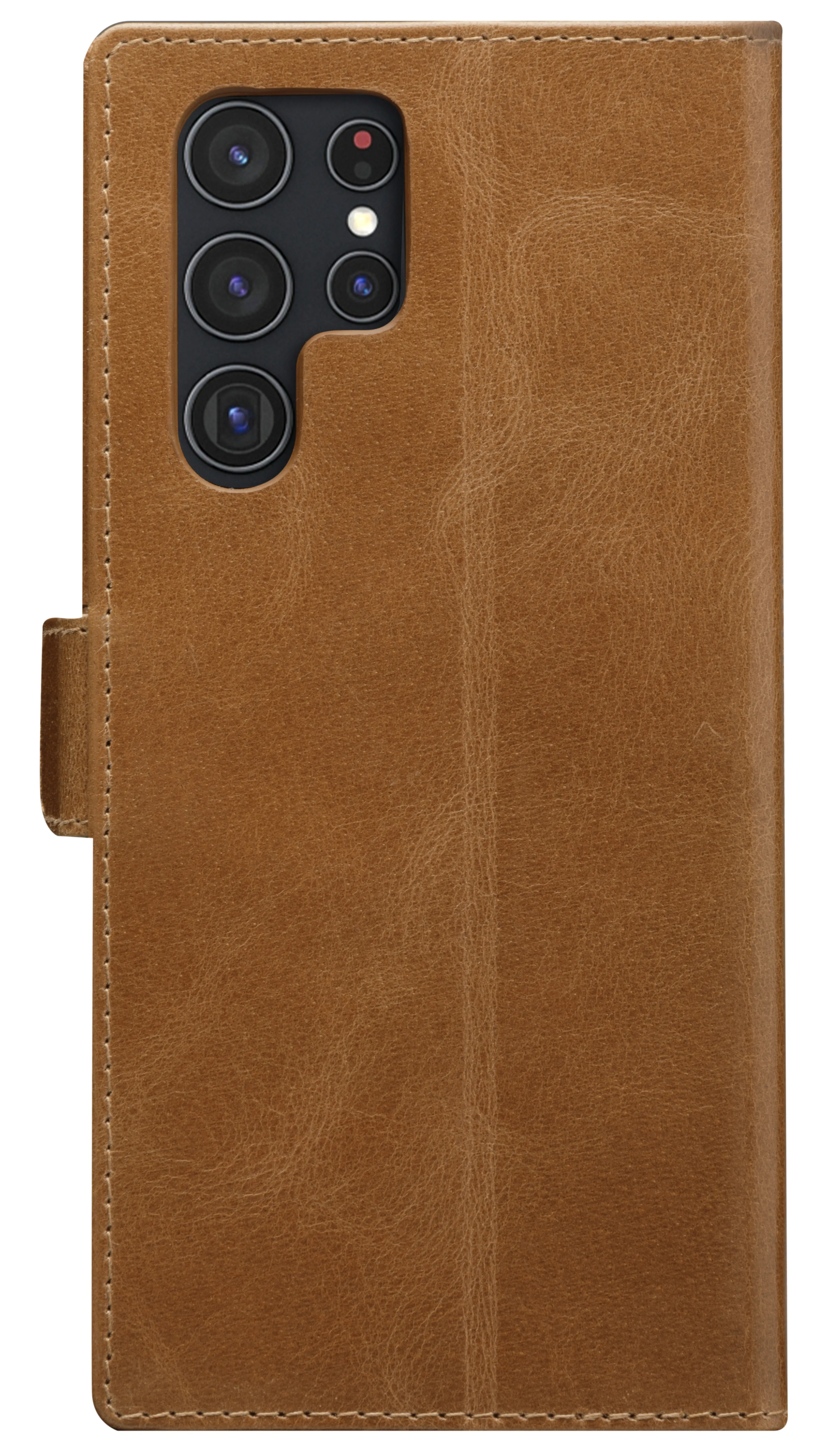 Dbramante1928 Copenhagen Slim, Galaxy S22 Ultra -lompakkokotelo, Ruskea