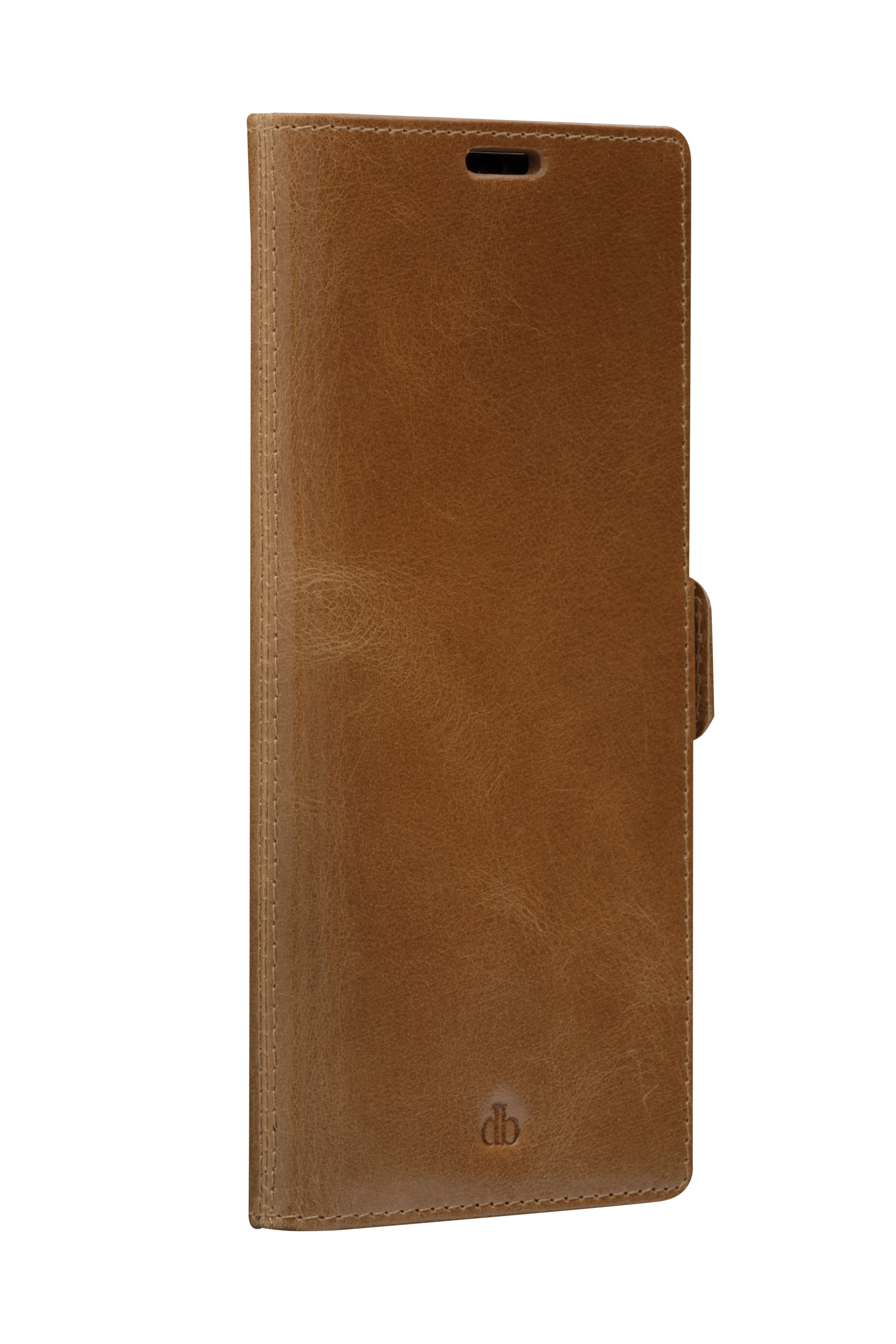 Dbramante1928 Copenhagen Slim, Galaxy S22 Ultra -lompakkokotelo, Ruskea