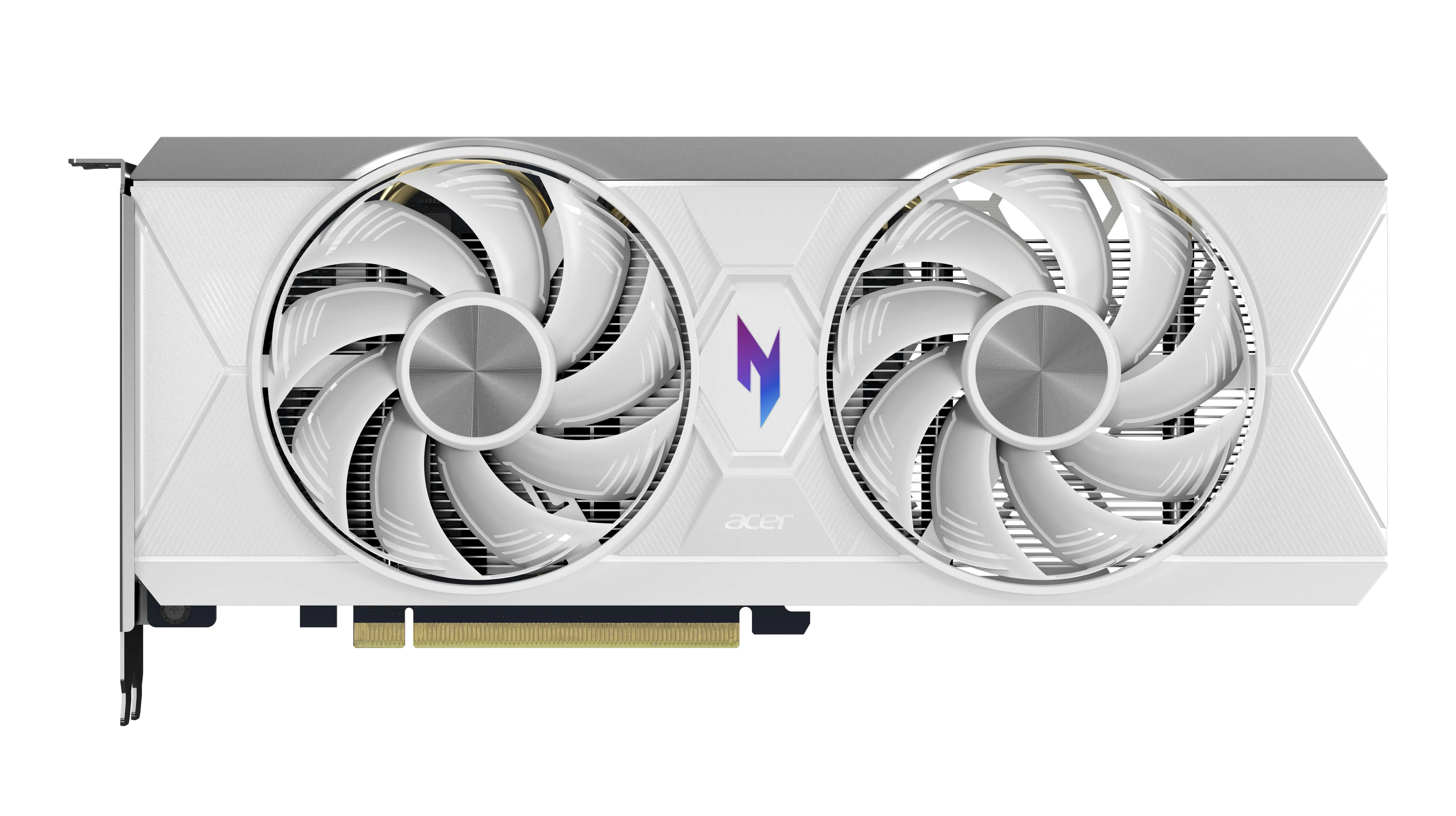 Acer Radeon RX 9060 XT Nitro White 8 GB OC grafikkort