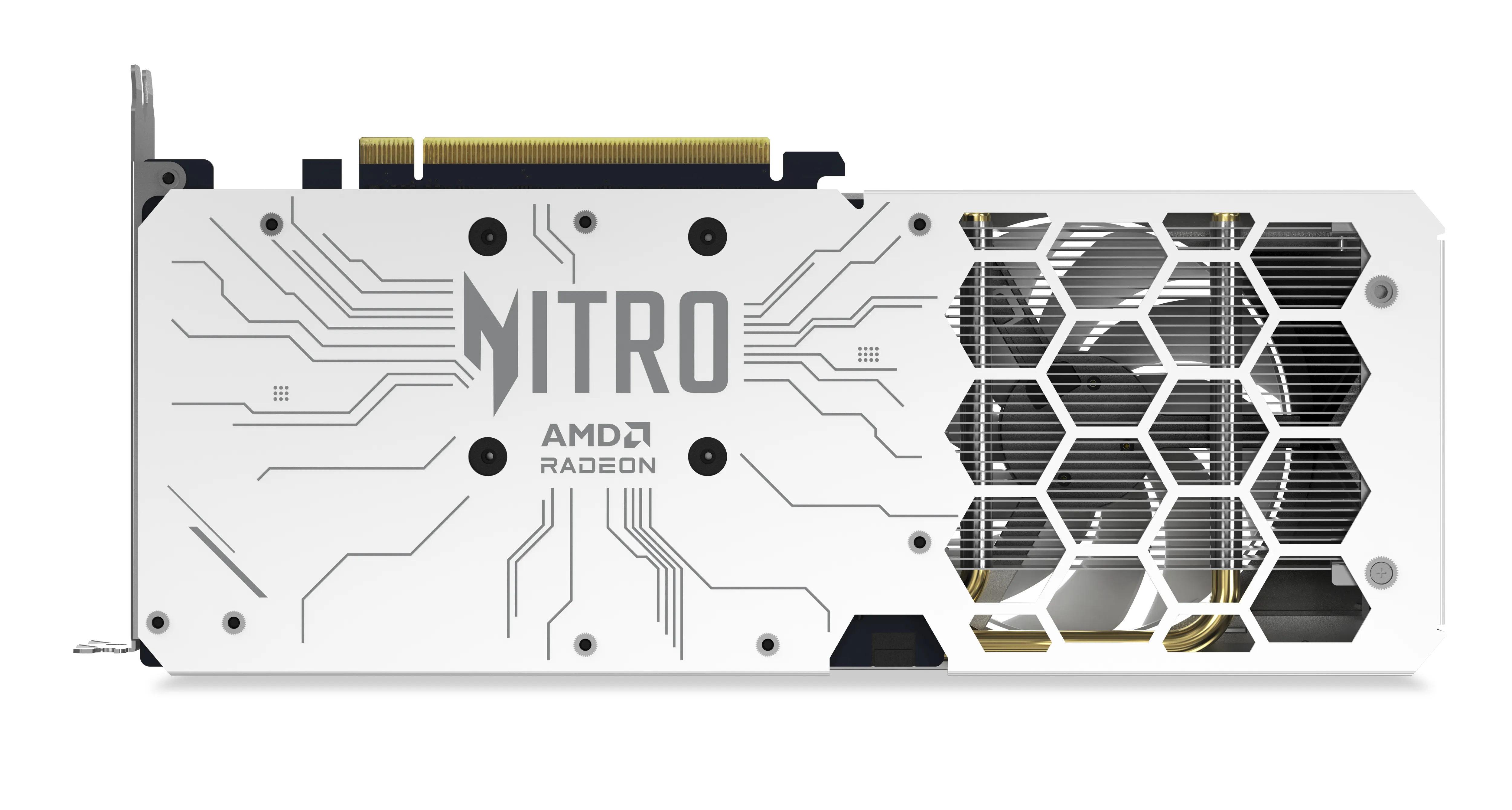 Acer Radeon RX 9060 XT Nitro White 16 GB OC grafikkort