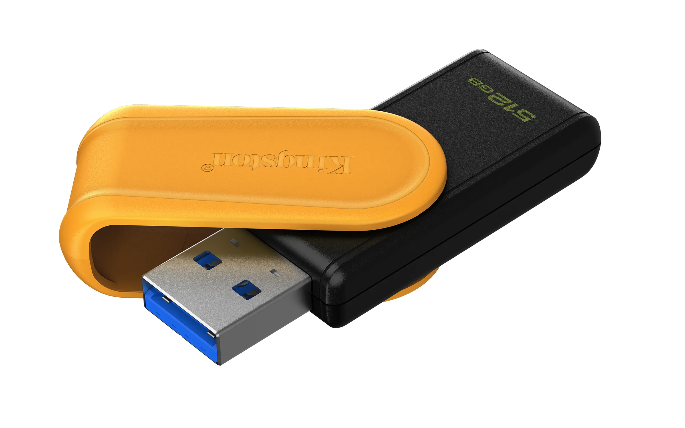 Kingston DataTraveler Exodia S 512 GB USB 3.2 Gen 1x1 - memory stick, Black, Yellow