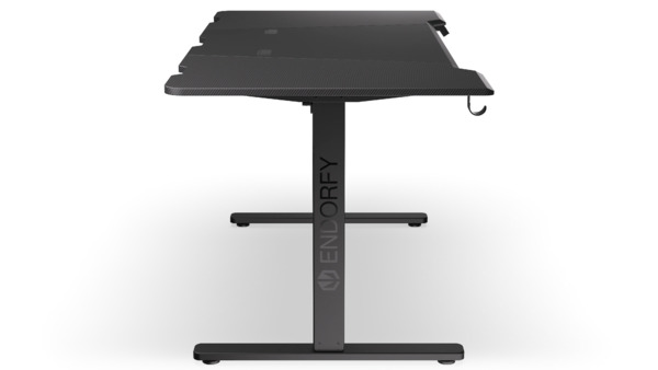 Endorfy Sit-Stand-Desk Atlas L Electric -s&auml;hk&ouml;pelip&ouml;yt&auml;, Musta, 150x78cm