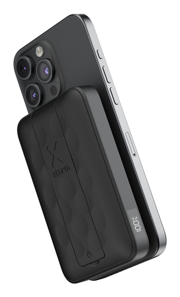 Xtorm Magnetic Wireless 15W Power Bank USB-C 10.000mAh - powerbank, Black