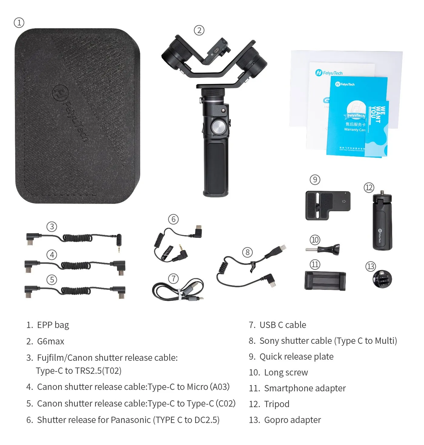 FEIYUTECH G6 MAX GIMBAL