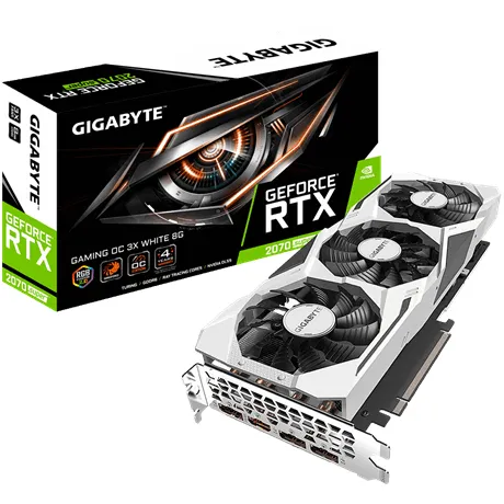 Gigabyte GeForce RTX 2070 SUPER Gaming OC 3X White Edition 8GB - Graphics card