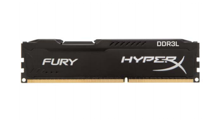 Kingston 4GB (1x4GB) HyperX Fury, DDR3L 1866MHz - musta
