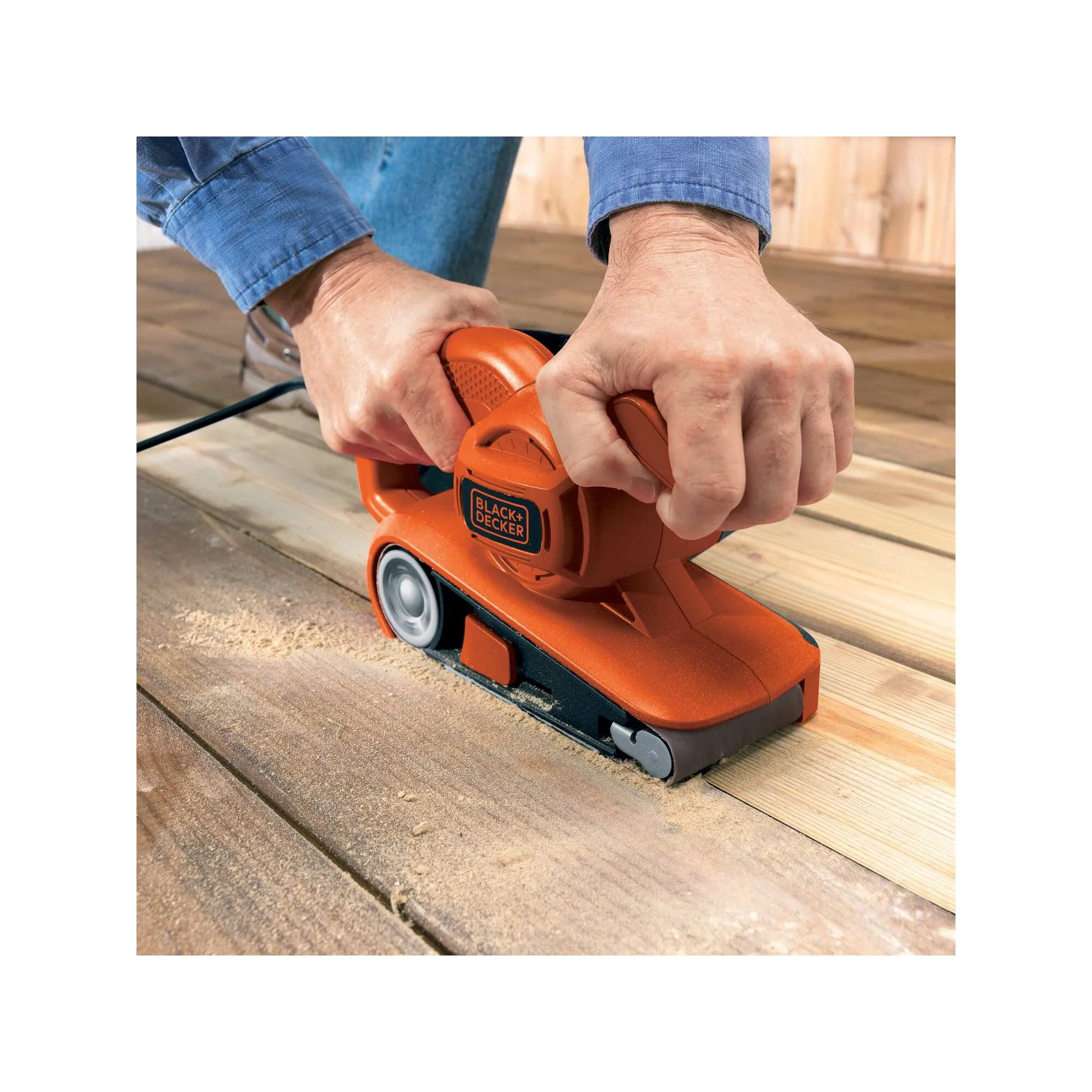 BLACK+DECKER KA86-QS Belt Sander, 720 w, 75 x 457 mm