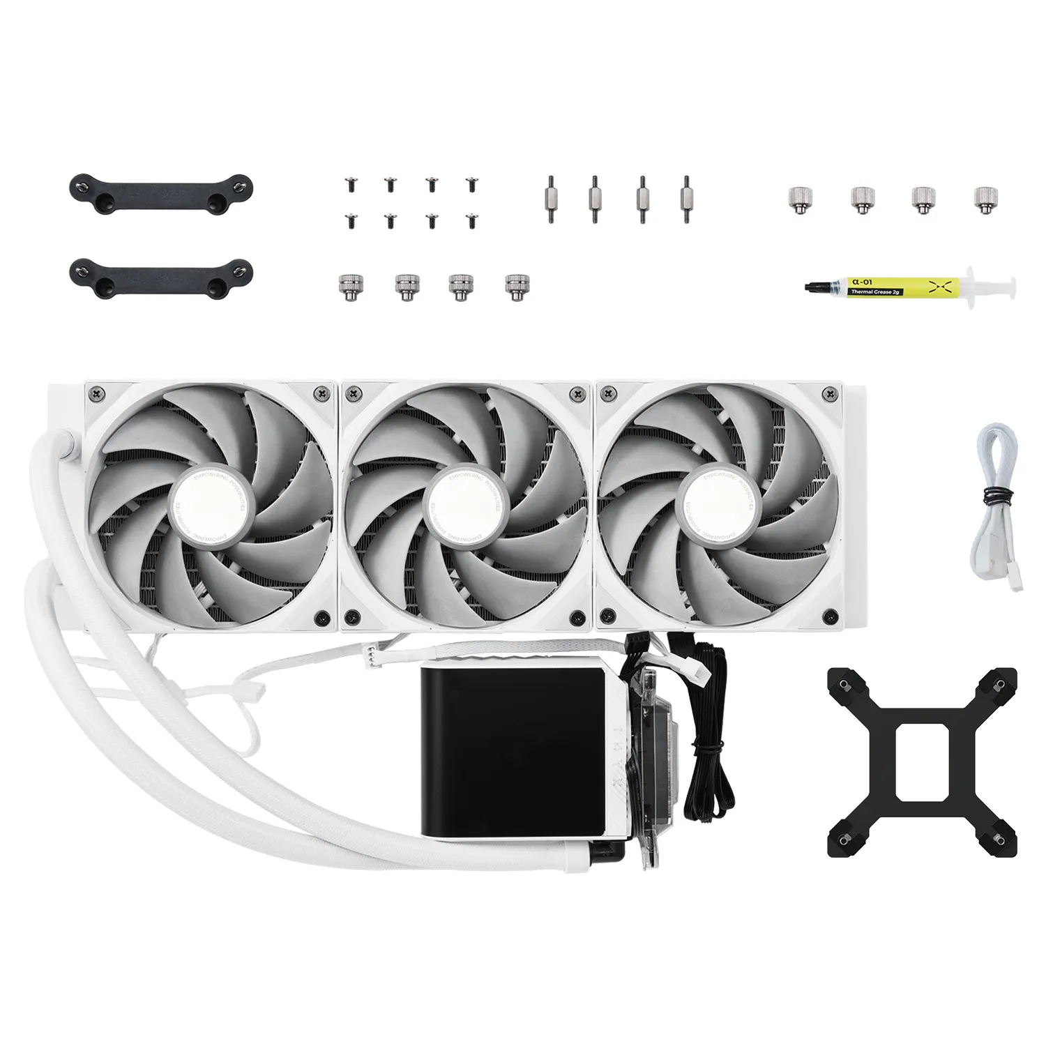 Tryx Panorama 360mm AIO - liquid cooler, white