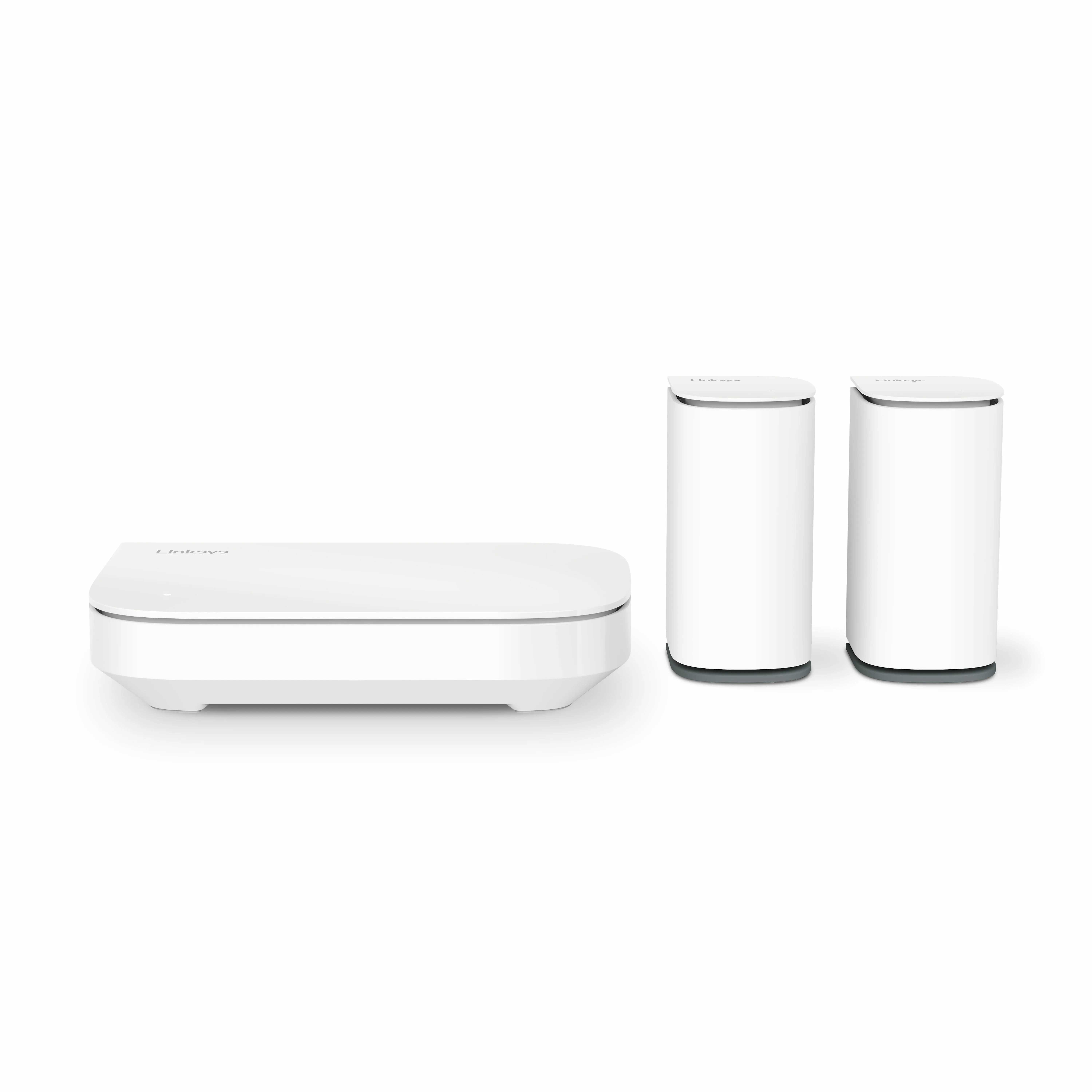 Linksys Velop Micro 6 -mesh WiFi -j&auml;rjestelm&auml;, Wi-Fi 6, AX3000, Dual-band, 3 kpl, multi-gigabit WAN -portilla, valkoinen
