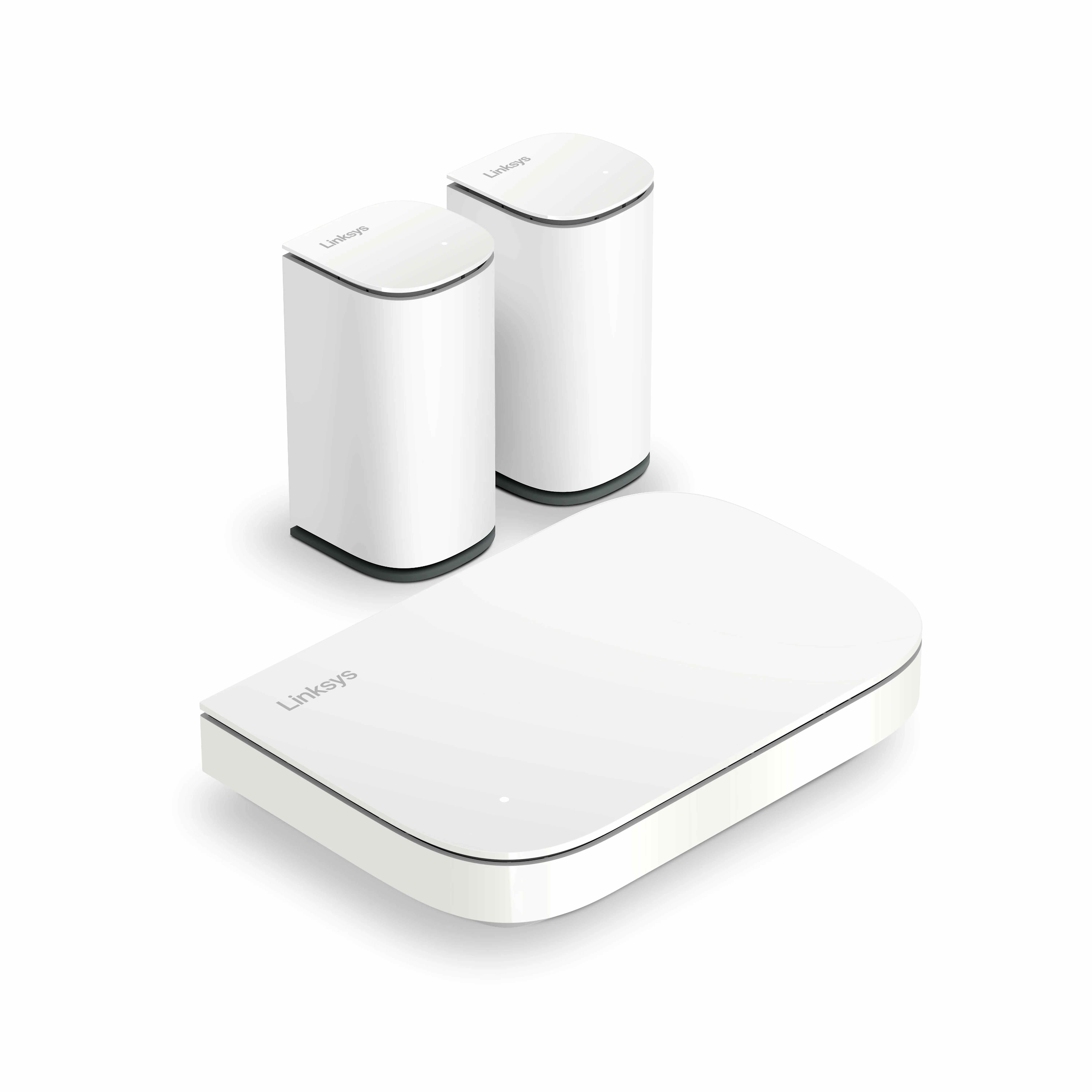 Linksys Velop Micro 6 -mesh WiFi -j&auml;rjestelm&auml;, Wi-Fi 6, AX3000, Dual-band, 3 kpl, multi-gigabit WAN -portilla, valkoinen