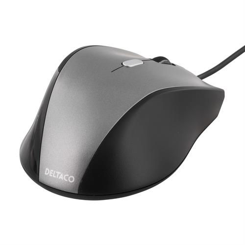 Deltaco MS-773 -hiiri, Vaalean harmaa