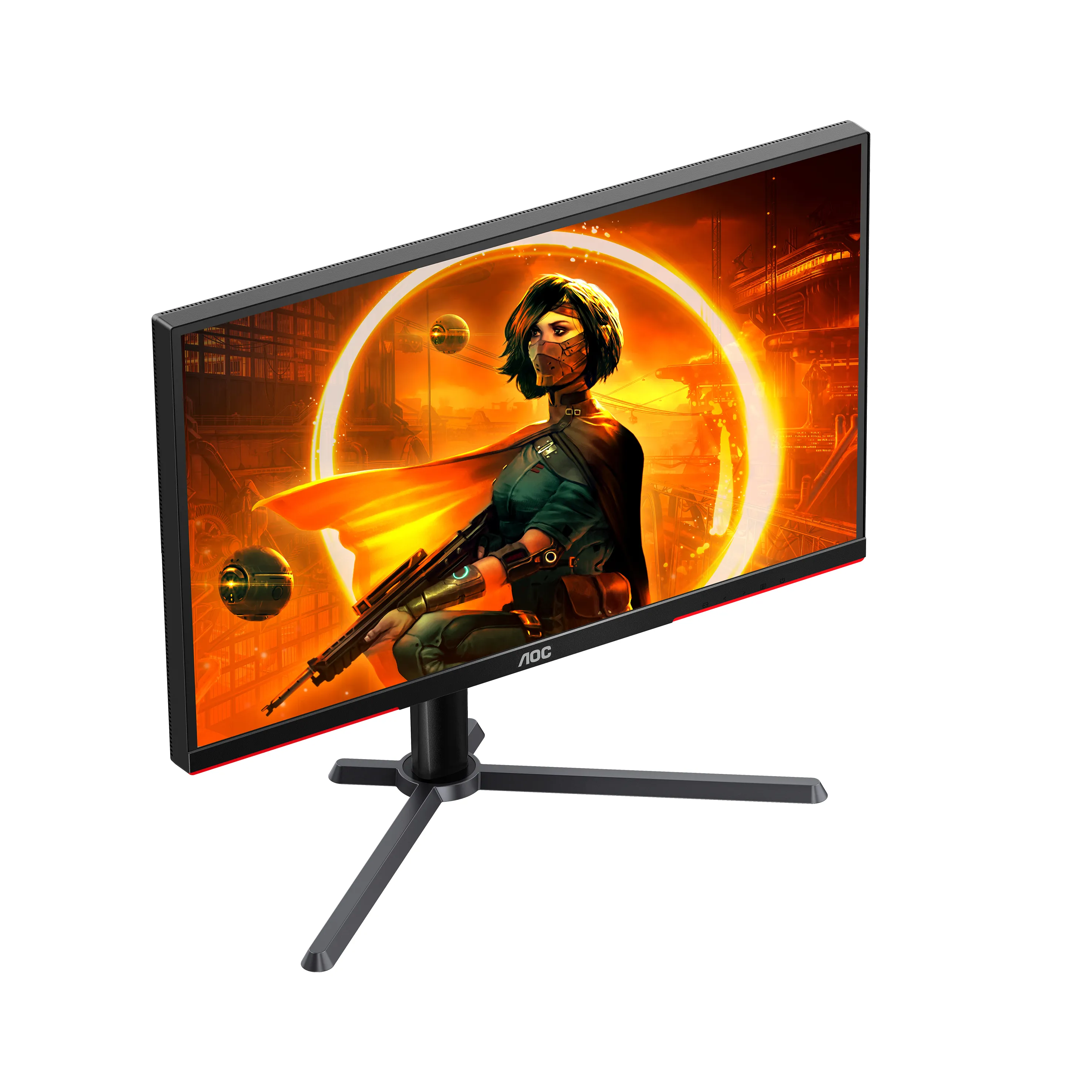 AOC Q27G3XMN/BK 27" QHD, VA gamingsk&auml;rm med Mini LED