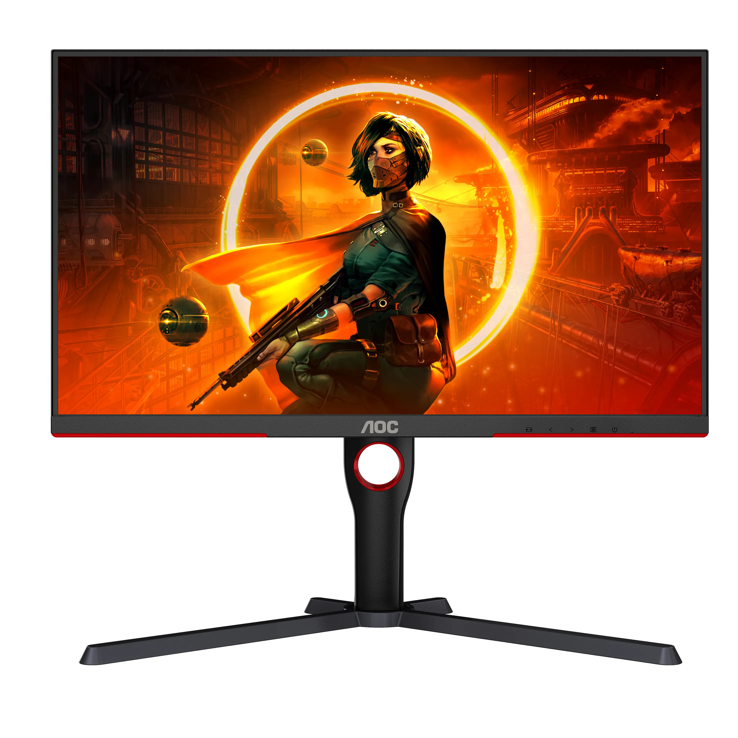 AOC Q27G3XMN/BK 27" QHD, VA gamingsk&auml;rm med Mini LED