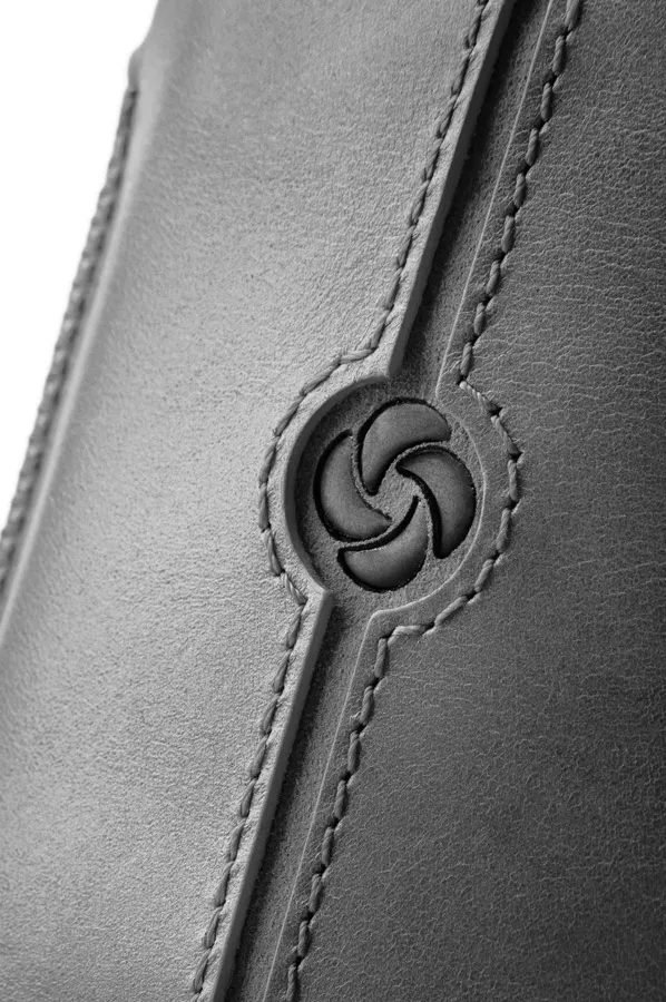 SAMSONITE Dezir Mobile Bag Leather XL Grey Size S3