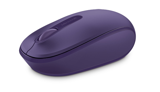 Microsoft Wireless Mobile Mouse 1850 - tr&aring;dl&ouml;s mus, Lila