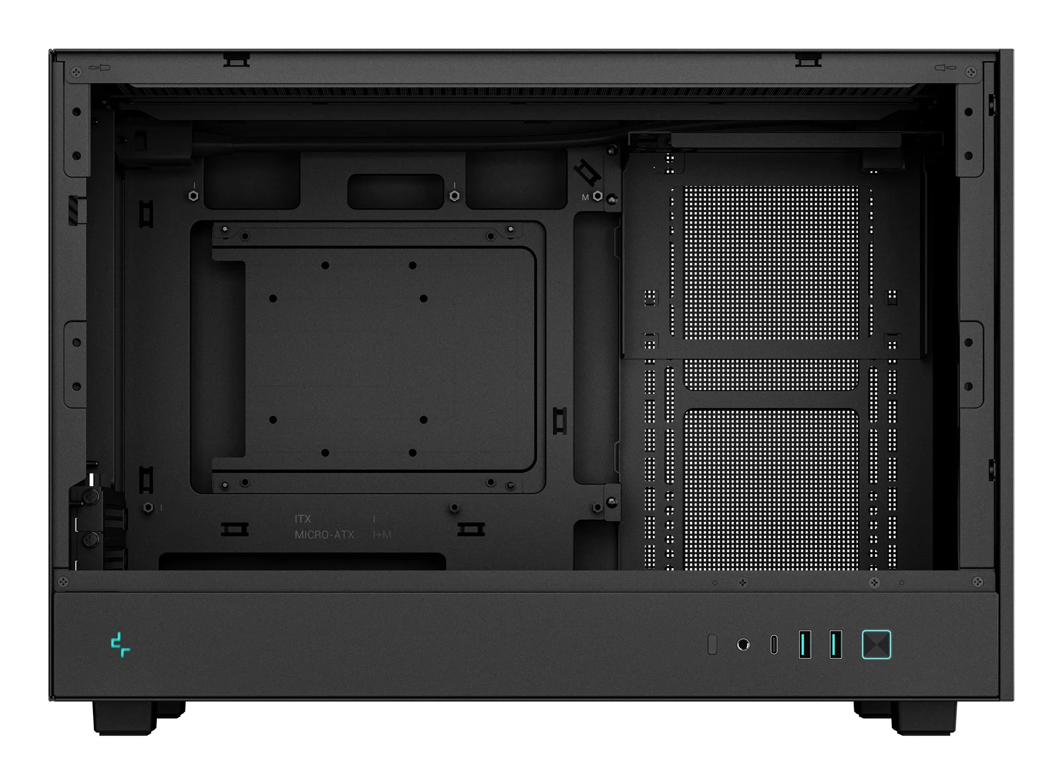 Deepcool CH260 - MicroTower case, Black