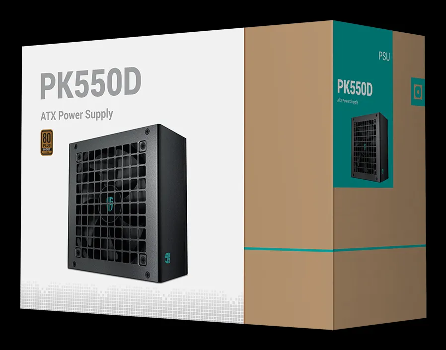 DeepCool GamerStorm PK550D 550W - Power supply, 80 Plus Bronze