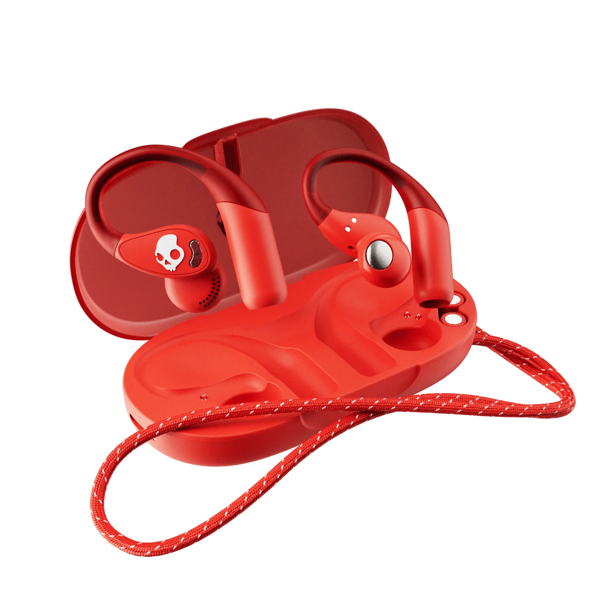 Skullcandy Push 540 Open -langattomat nappikuulokkeet, punainen