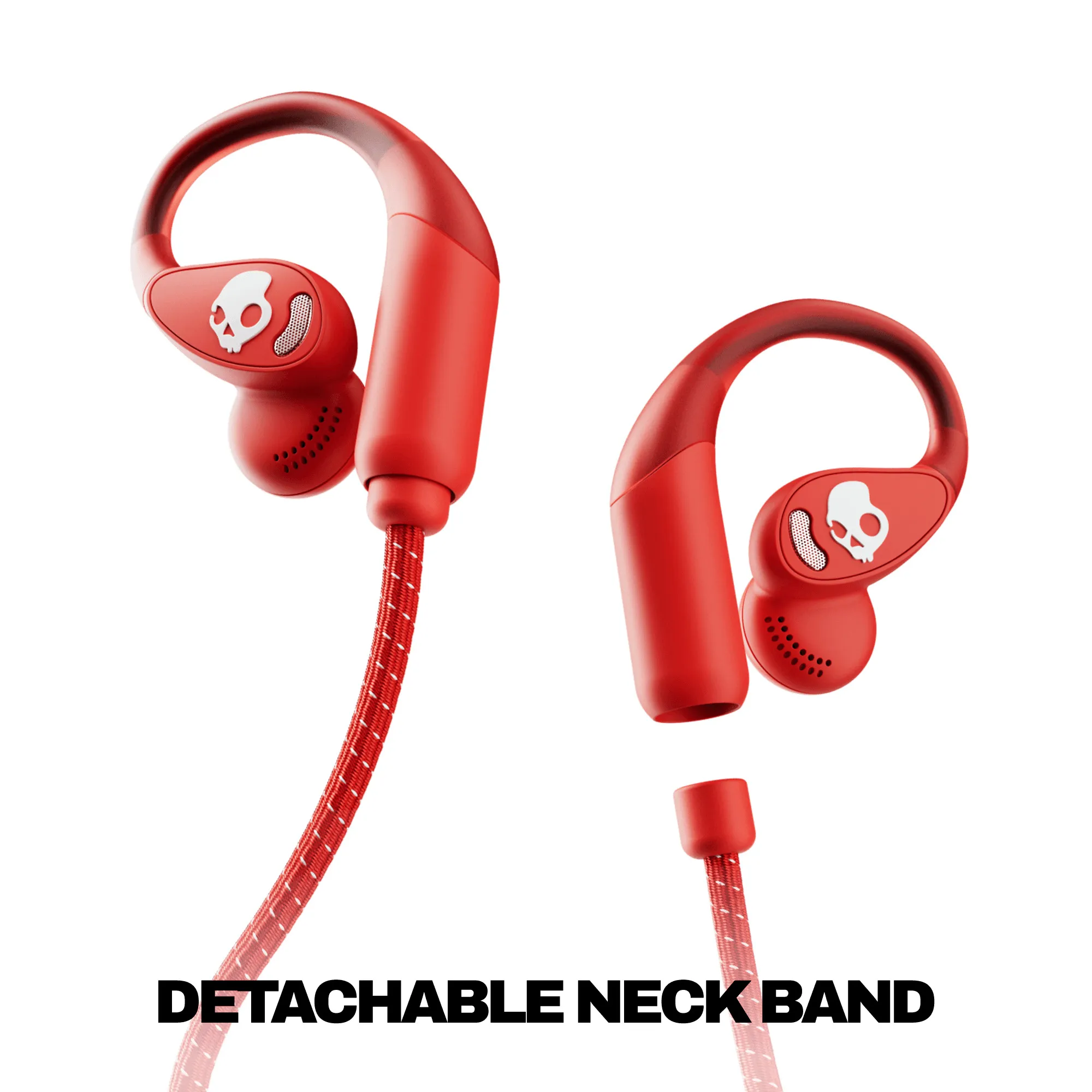 Skullcandy Push 540 Open -langattomat nappikuulokkeet, punainen