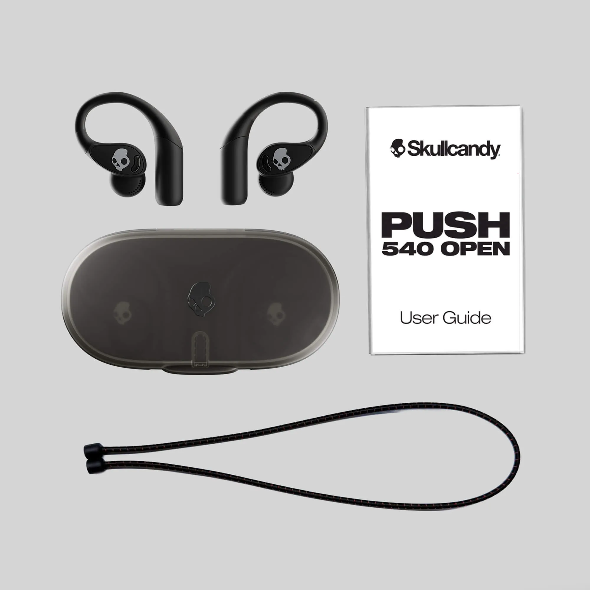 Skullcandy Push 540 Open -langattomat nappikuulokkeet, punainen