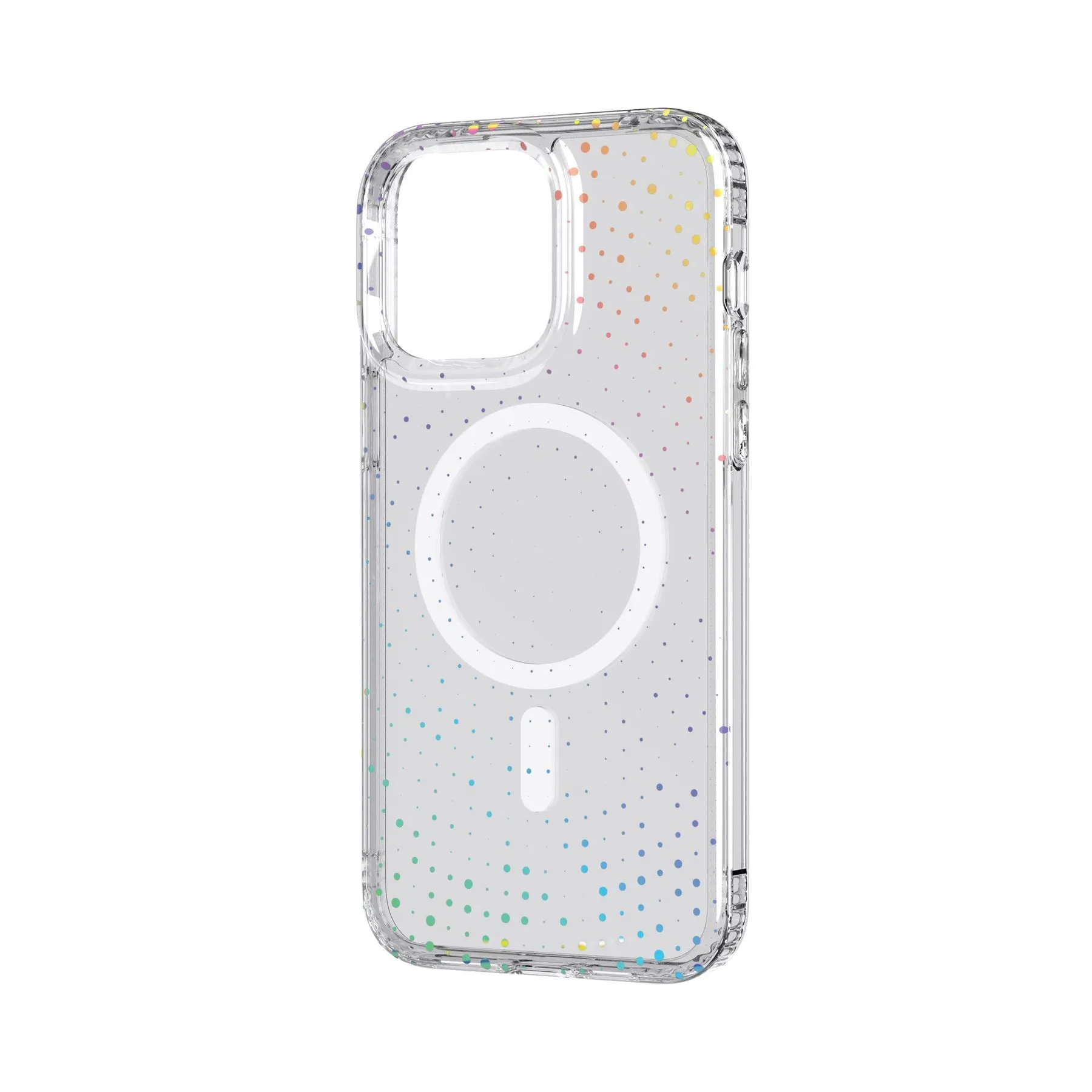 Tech21 Evo Sparkle MagSafe, iPhone 14 Pro Max - Case, Transparent